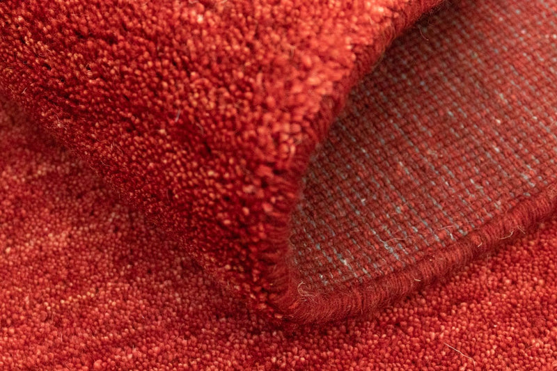 Tappeto corsia Tappeto Gabbeh - Indus - 200 x 80 cm - rosso