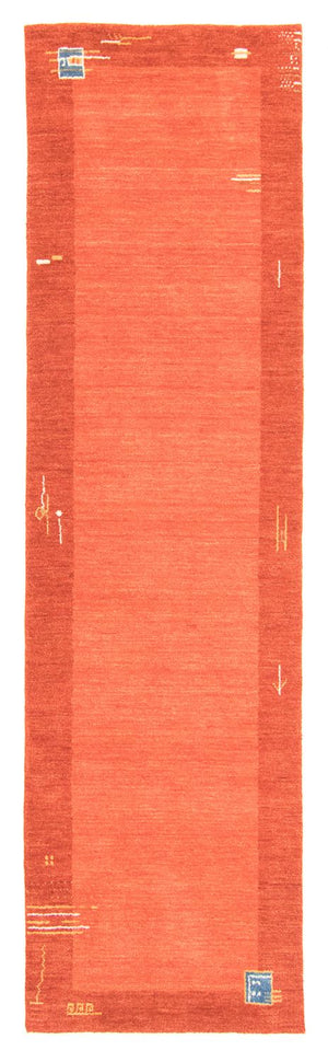 Tappeto corsia Tappeto Gabbeh - Indus - 200 x 80 cm - rosso