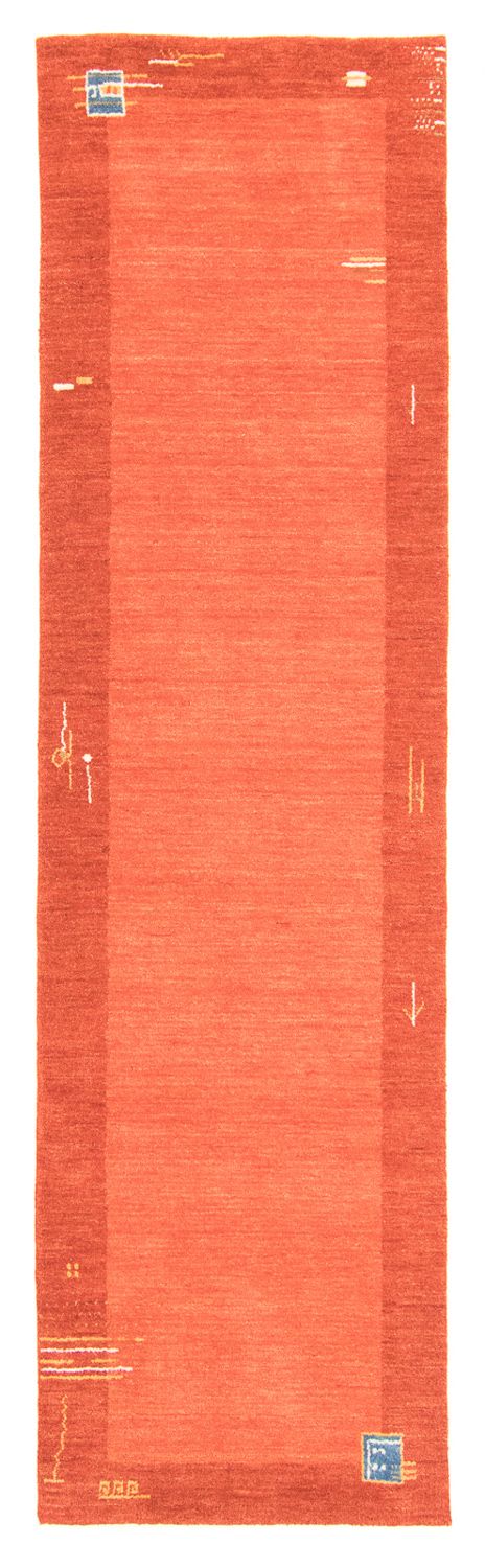 Tappeto corsia Tappeto Gabbeh - Indus - 200 x 80 cm - rosso