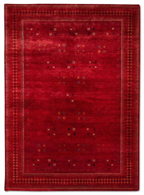 Tappeto Gabbeh - Loribaft Persero - 250 x 200 cm - rosso