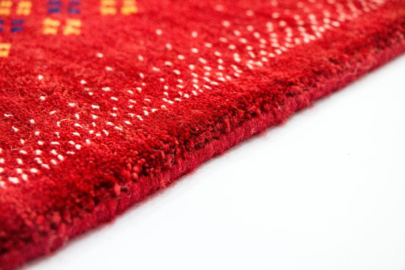 Tappeto Gabbeh - Loribaft Persero - 250 x 200 cm - rosso