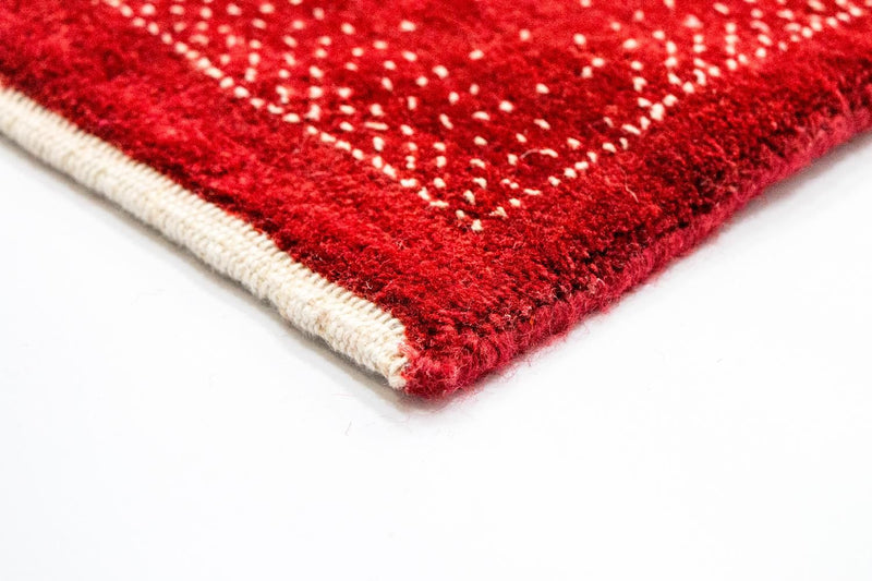 Tappeto Gabbeh - Loribaft Persero - 250 x 200 cm - rosso