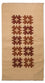 Tappeto corsia Tappeto Kelim - Tendenza - 250 x 80 cm - rosso