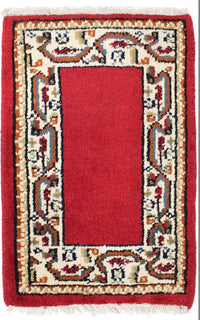 Tappeto orientale - 90 x 60 cm - rosso