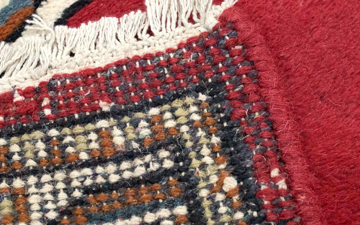 Tappeto orientale - 90 x 60 cm - rosso
