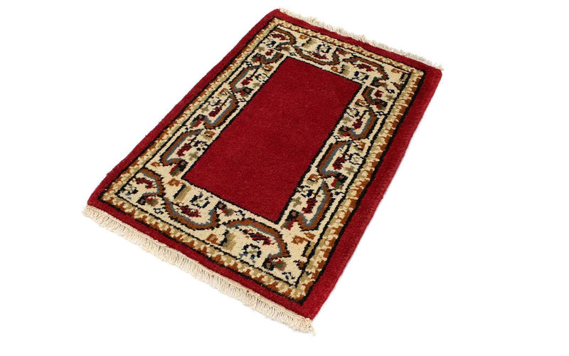 Tappeto orientale - 90 x 60 cm - rosso