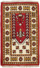 Tappeto orientale - 90 x 60 cm - rosso
