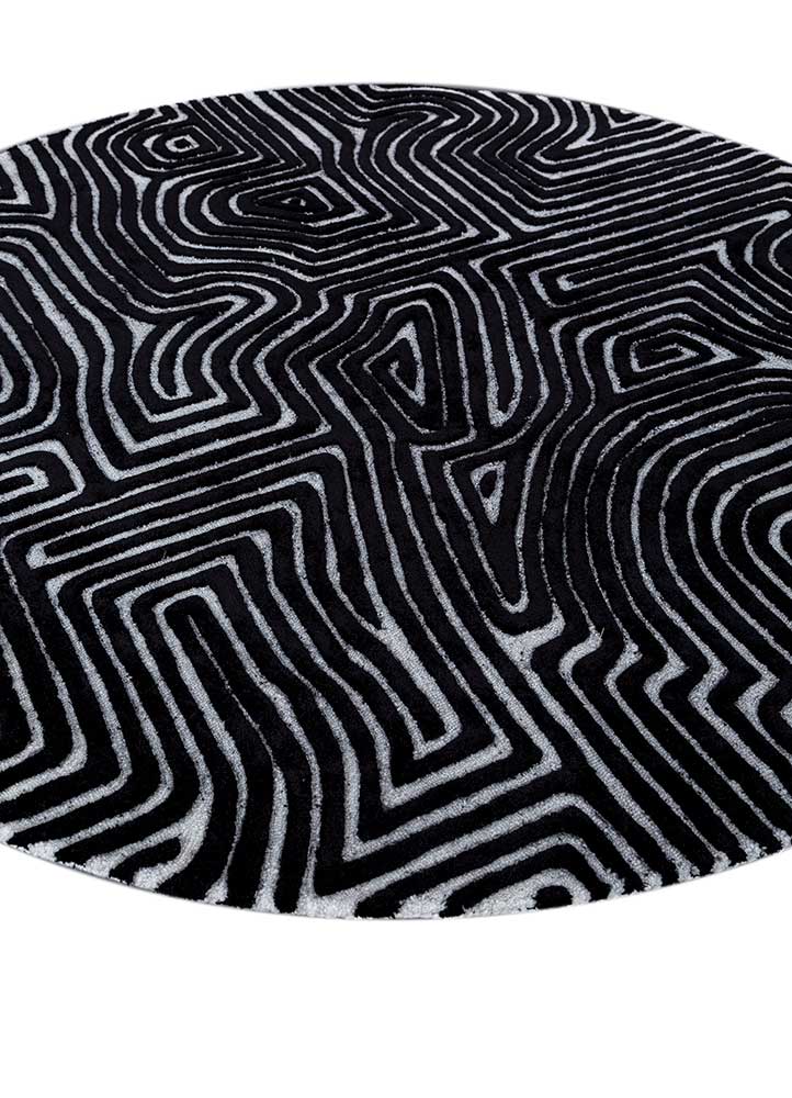 Tappeto rotondo  - 180 x 180 cm - grigio