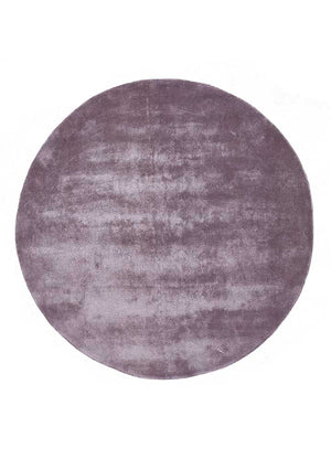 Tappeto di design rotondo  - 180 x 180 cm - viola