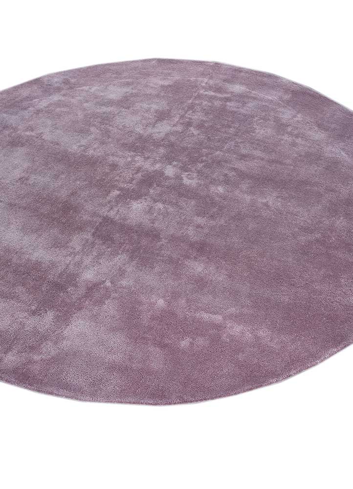 Tappeto di design rotondo  - 180 x 180 cm - viola