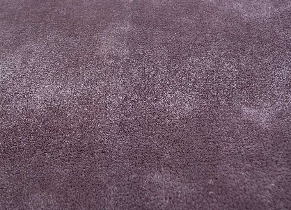 Tappeto di design rotondo  - 180 x 180 cm - viola