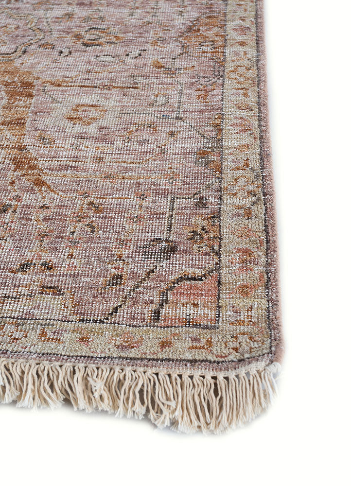 Tappeto corsia Tappeto di lana - 240 x 75 cm - arancione