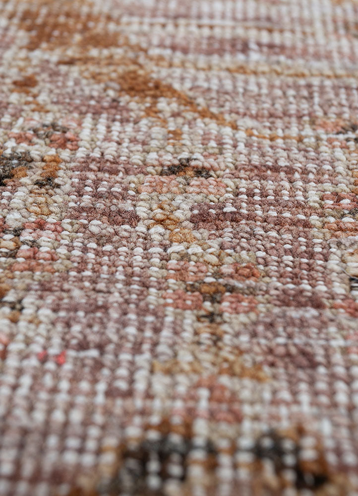 Tappeto corsia Tappeto di lana - 240 x 75 cm - arancione