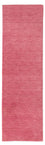 Tappeto corsia Tappeto Gabbeh - Indus - 400 x 80 cm - rosa