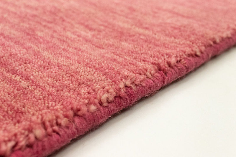 Tappeto corsia Tappeto Gabbeh - Indus - 400 x 80 cm - rosa