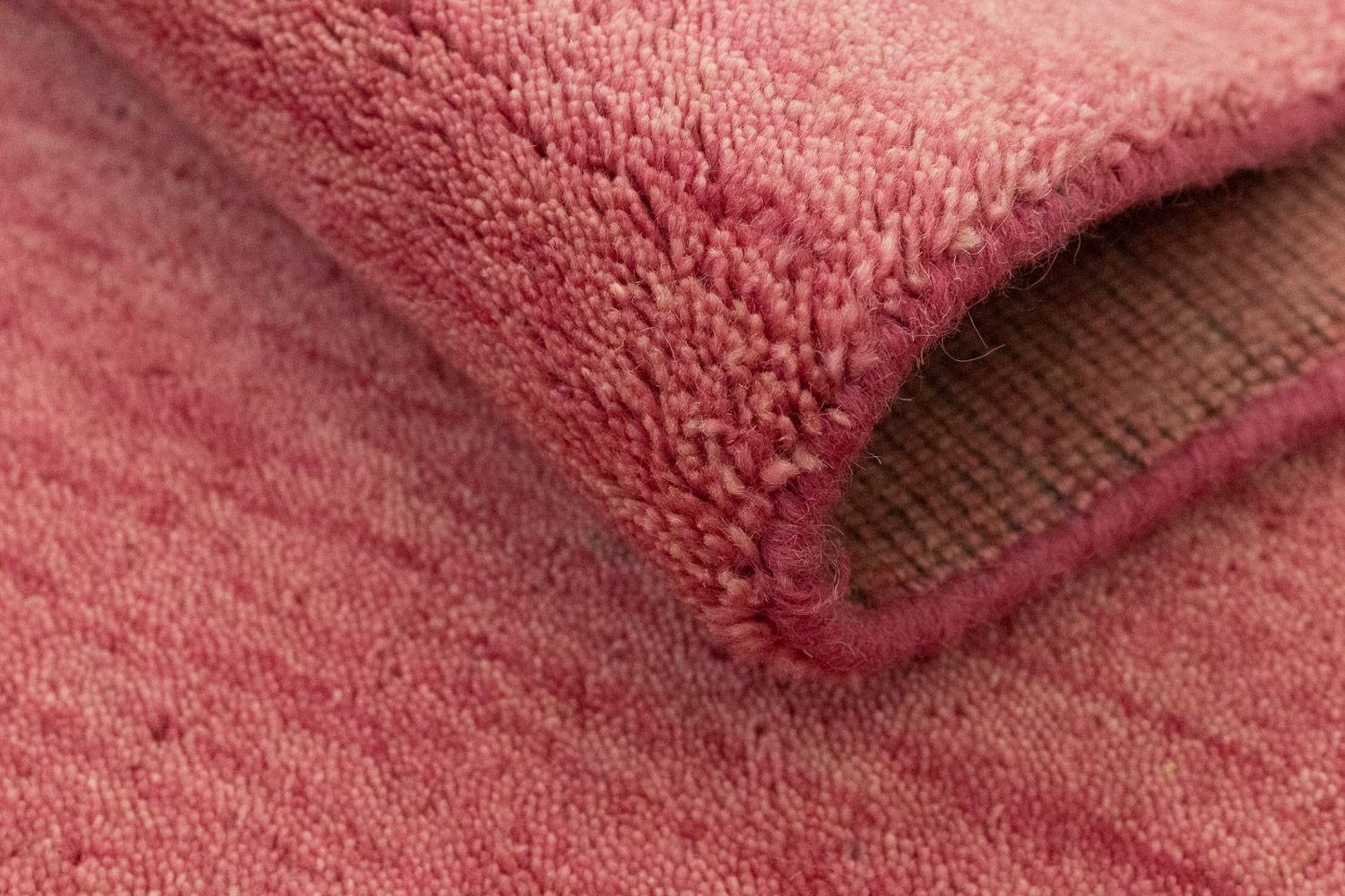 Tappeto corsia Tappeto Gabbeh - Indus - 400 x 80 cm - rosa