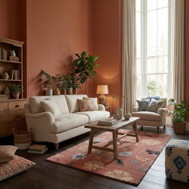 Tappeto di design PetalSymphony - Designerteppich