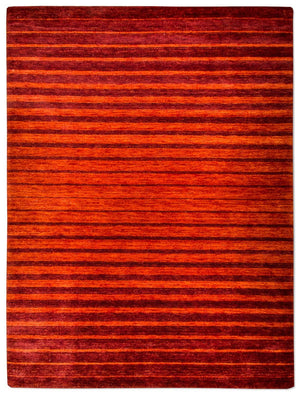 Tappeto Gabbeh - Indus - 200 x 140 cm - ruggine