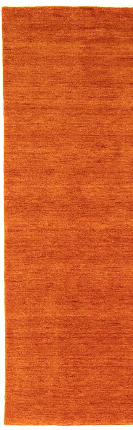 Tappeto corsia Tappeto Gabbeh - Softy - 400 x 80 cm - arancione