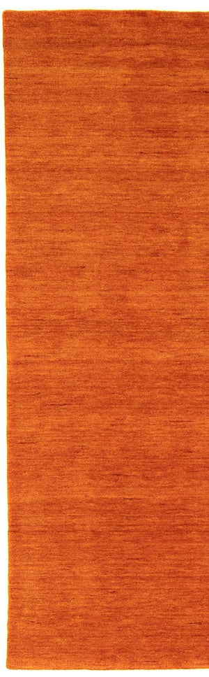 Tappeto corsia Tappeto Gabbeh - Softy - 400 x 80 cm - arancione