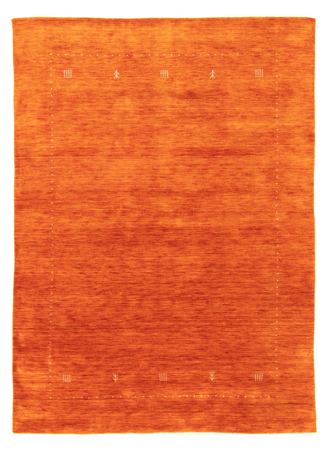 Tappeto Gabbeh - Softy - 200 x 140 cm - arancione