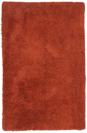 Tappeto a pelo alto - 215 x 155 cm - ruggine
