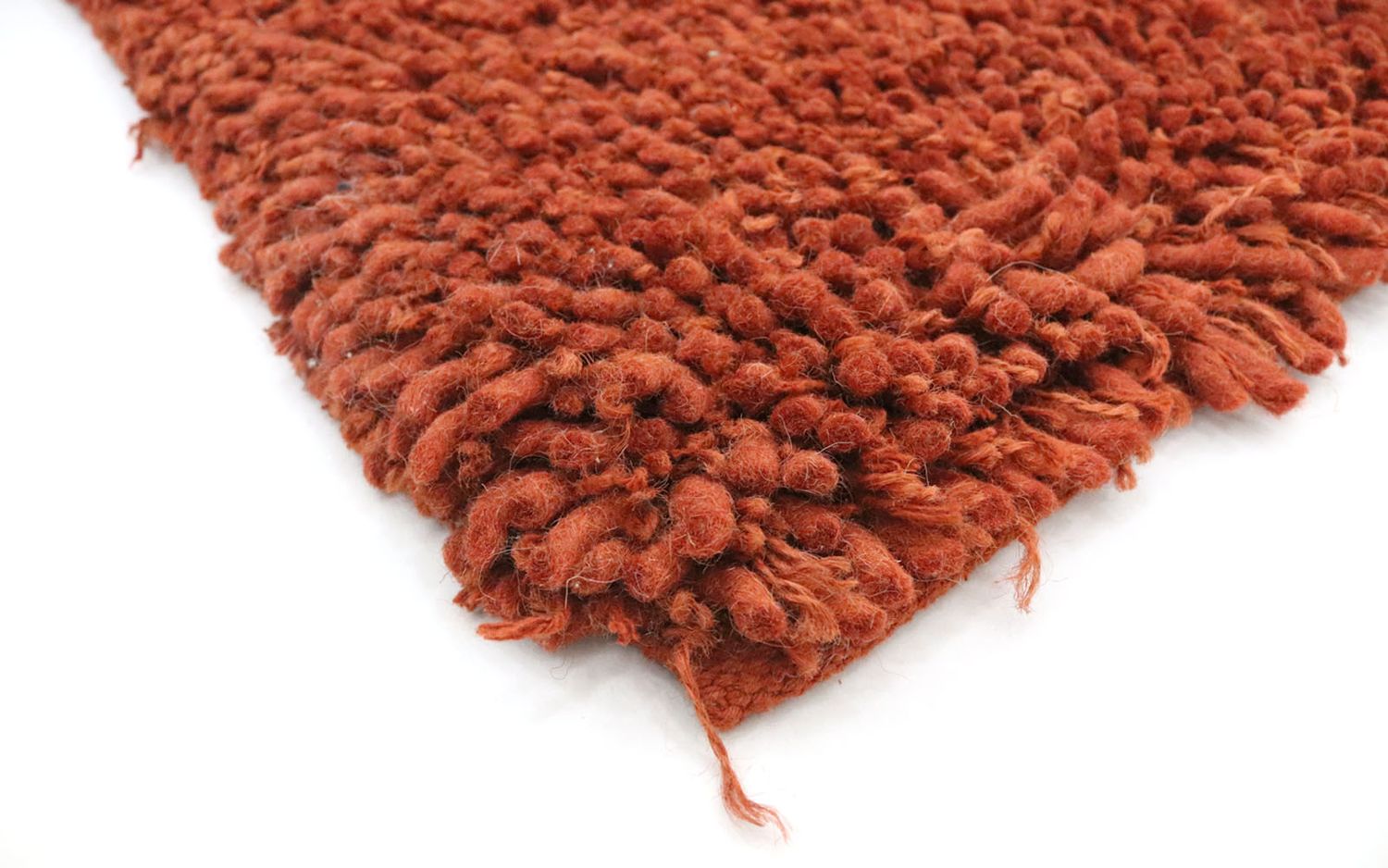 Tappeto a pelo alto - 215 x 155 cm - ruggine