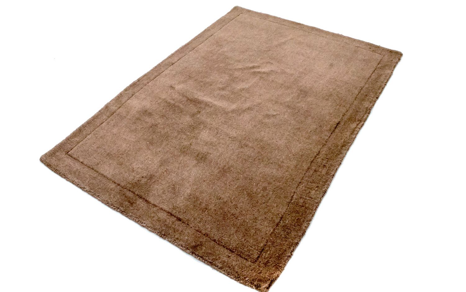 Tappeto di lana - 145 x 100 cm - marrone