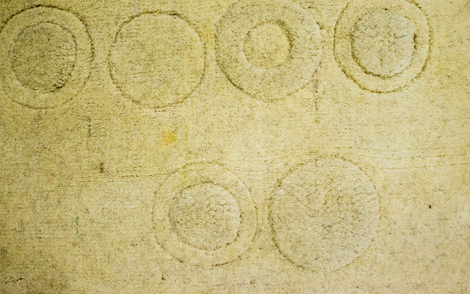 Tappeto di lana - 148 x 80 cm - beige
