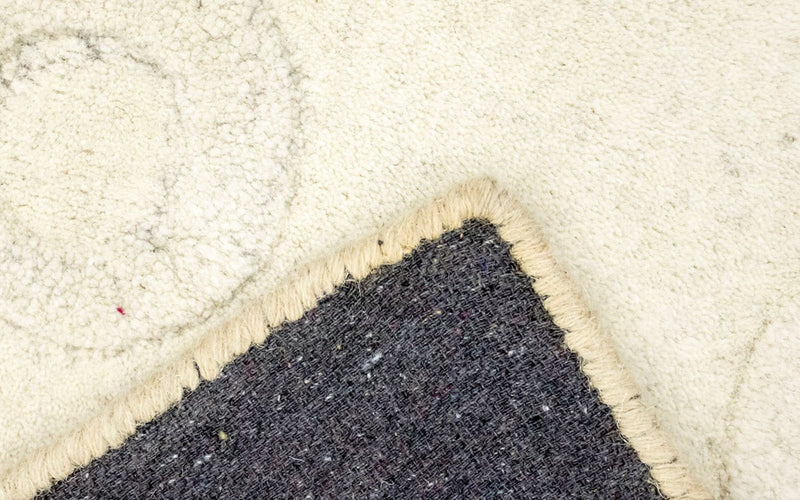 Tappeto di lana - 148 x 80 cm - beige