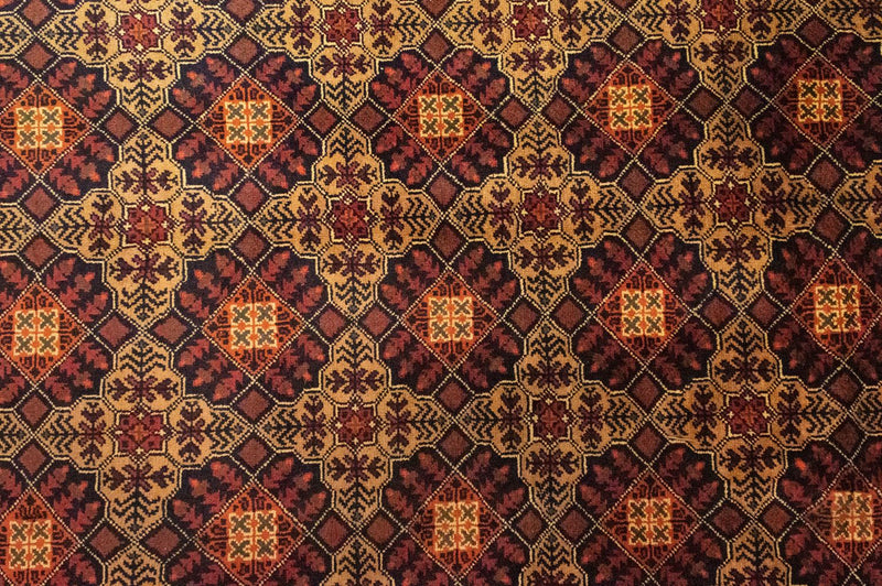 Tappeto afgano - 288 x 198 cm - rosso