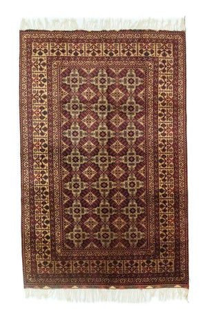 Tappeto afgano - 283 x 199 cm - marrone