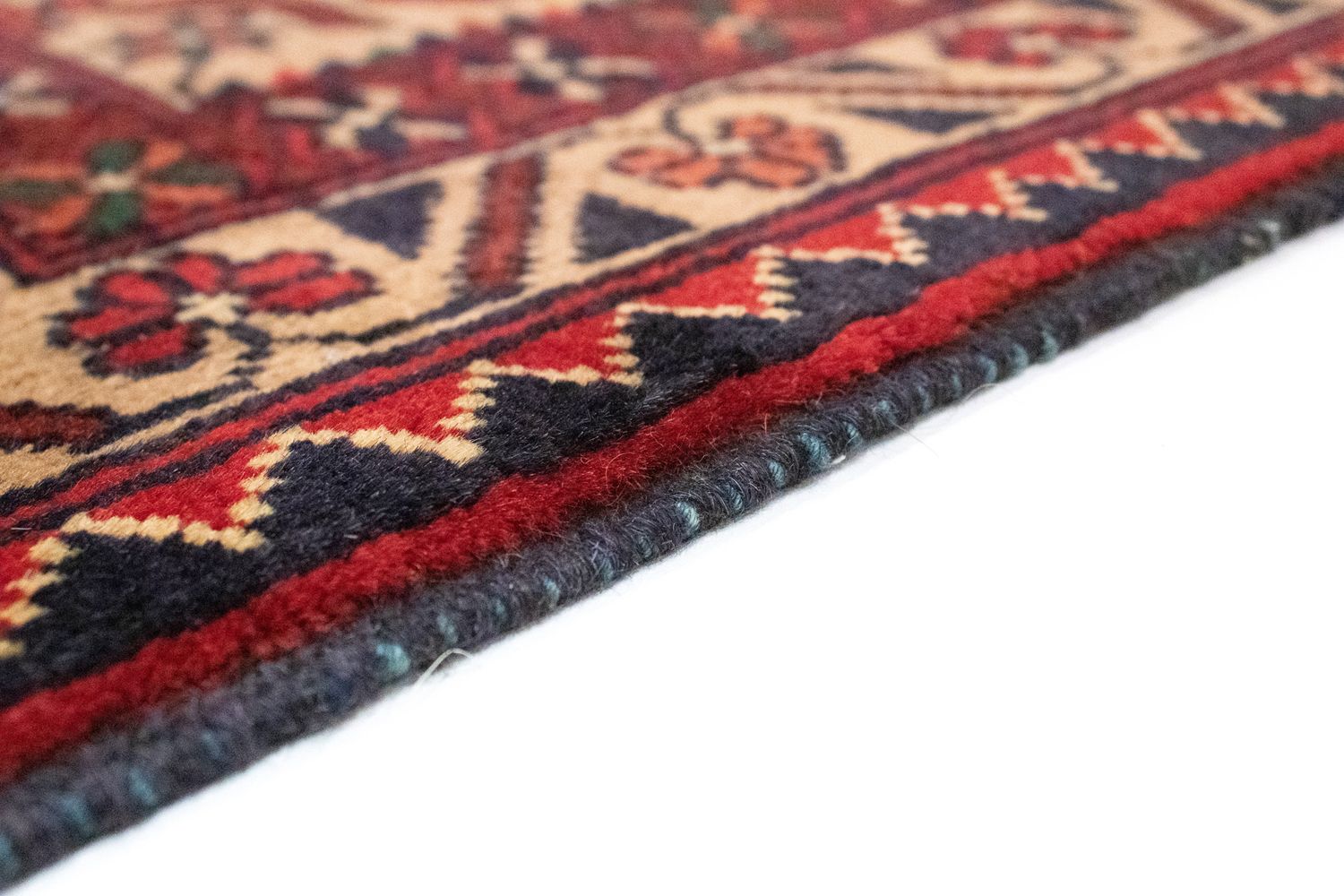 Tappeto afgano - 283 x 199 cm - marrone