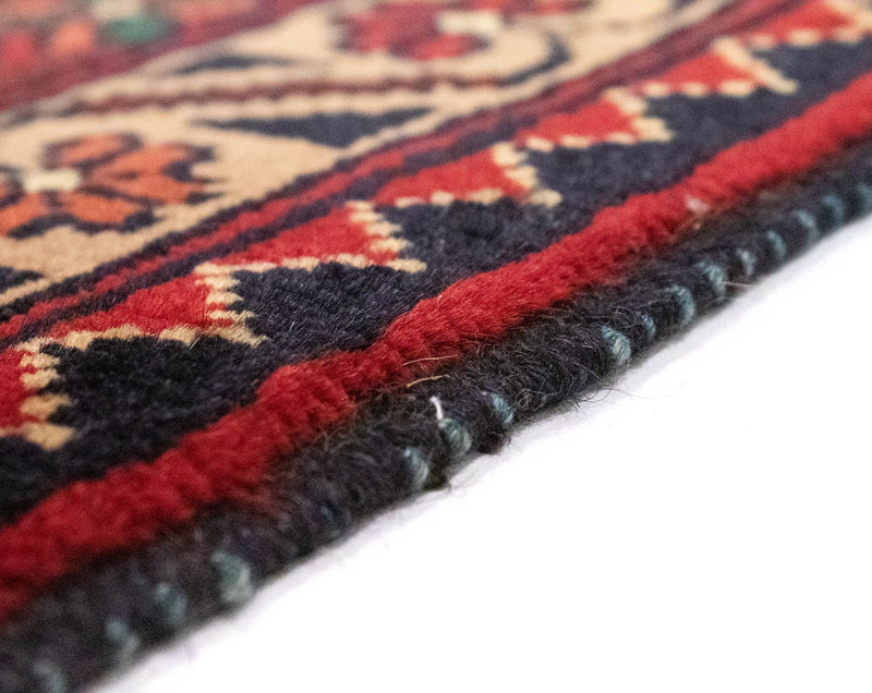 Tappeto afgano - 283 x 201 cm - marrone