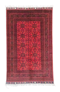 Tappeto afgano - Kunduz - 300 x 198 cm - rosso