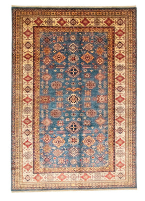Tappeto Ziegler - Kazak - 303 x 205 cm - blu