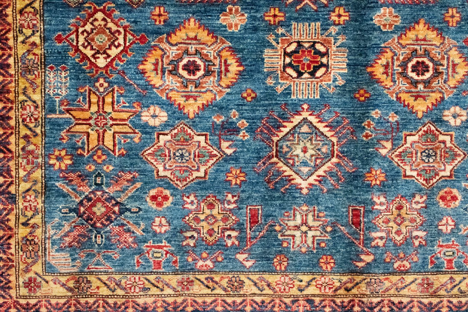 Tappeto Ziegler - Kazak - 303 x 205 cm - blu