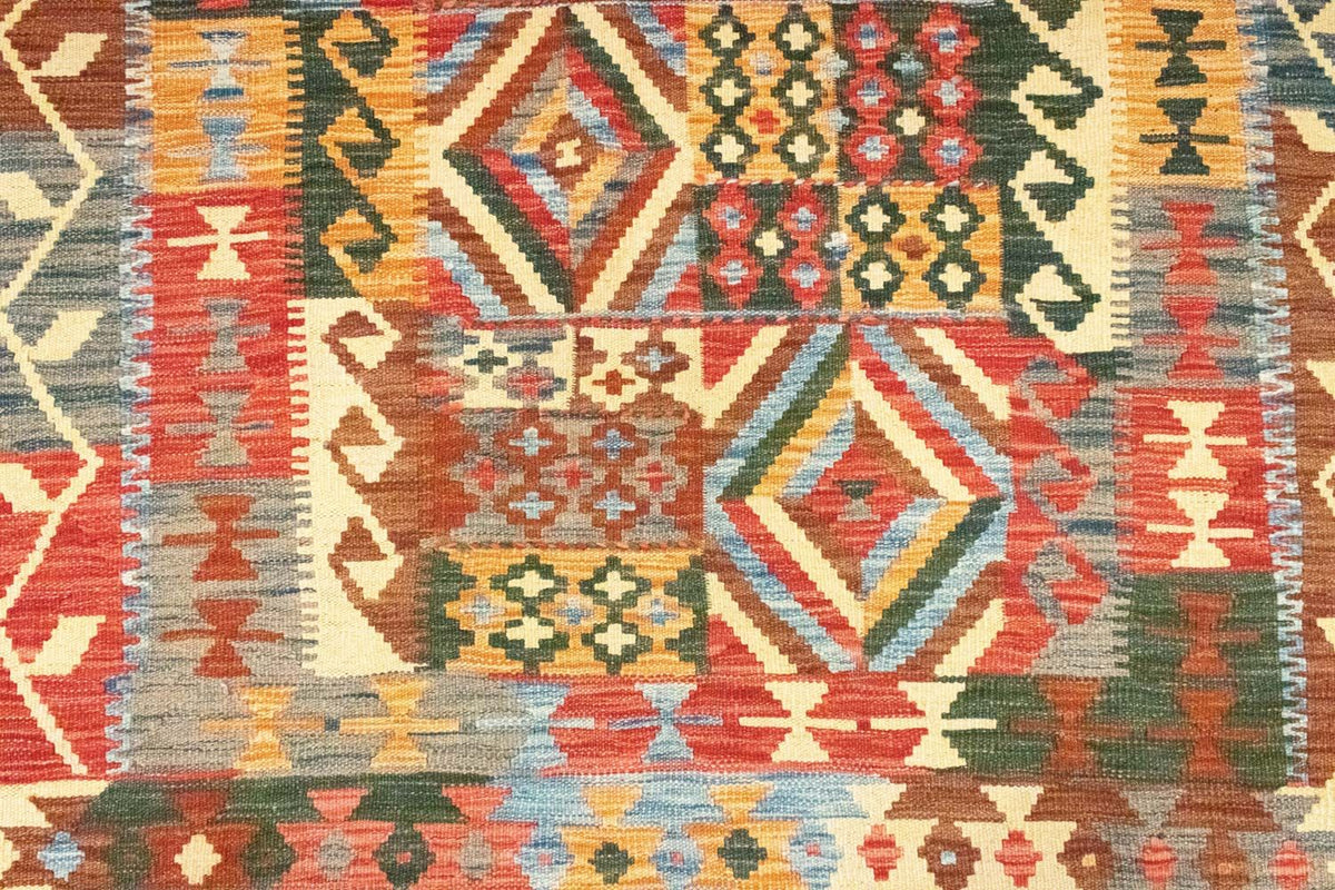 Tappeto Kelim - Orientale - 203 x 154 cm - arancione