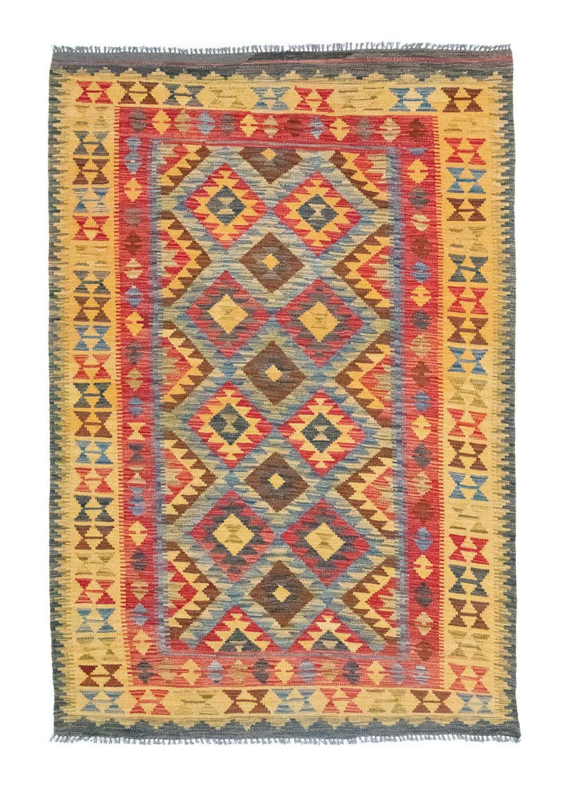 Tappeto Kelim - Orientale - 208 x 152 cm - giallo