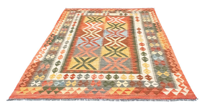 Tappeto Kelim - Orientale - 205 x 150 cm - arancione