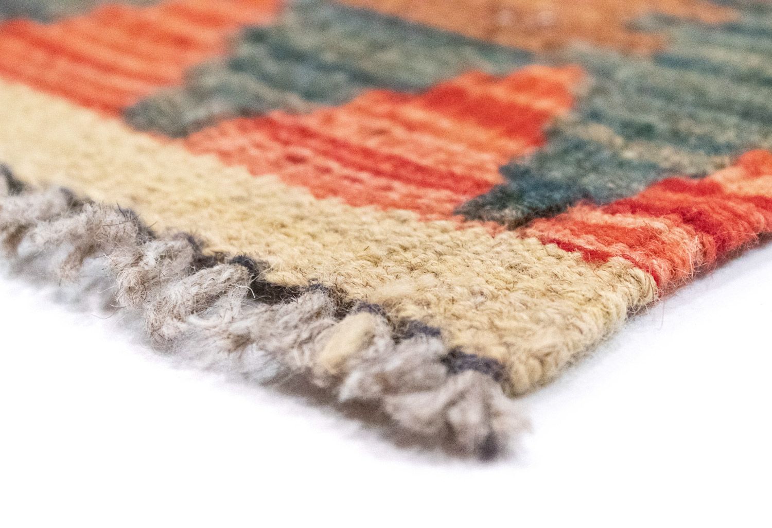 Tappeto Kelim - Orientale - 203 x 148 cm - arancione