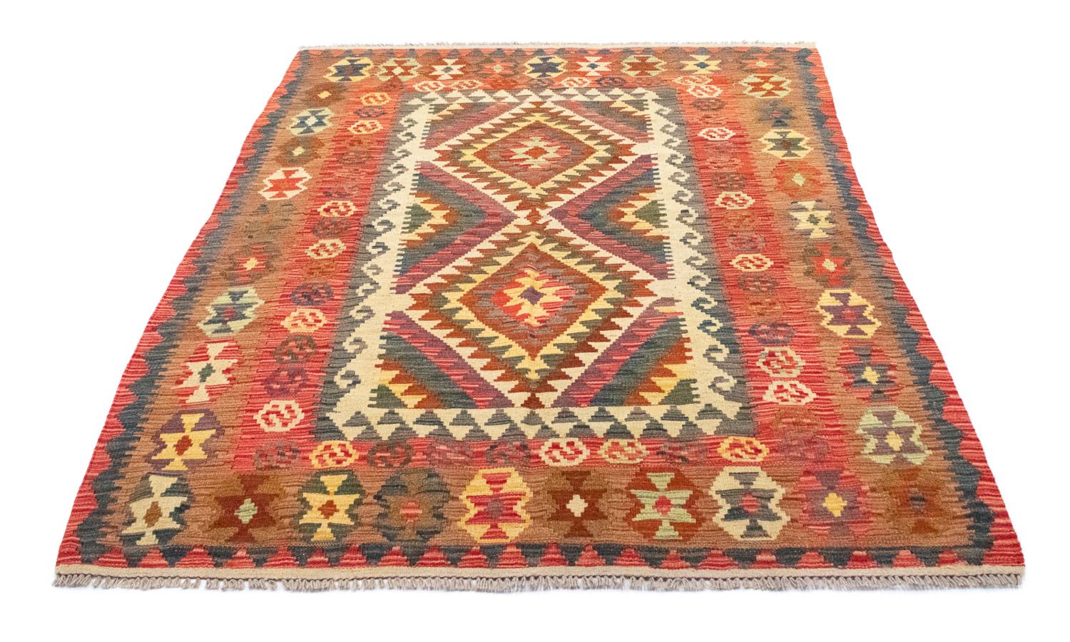 Tappeto Kelim - Orientale - 203 x 148 cm - arancione