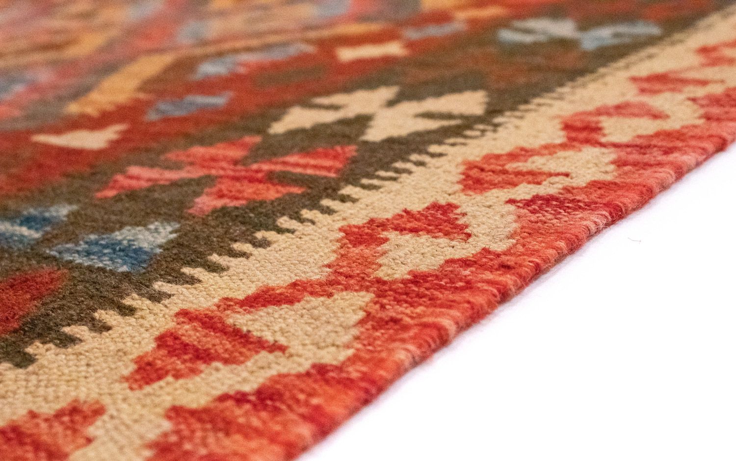 Tappeto Kelim - Orientale - 217 x 160 cm - arancione