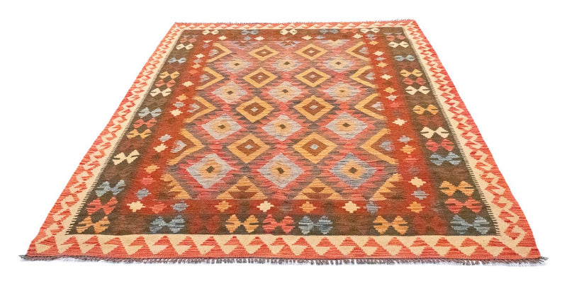 Tappeto Kelim - Orientale - 217 x 160 cm - arancione