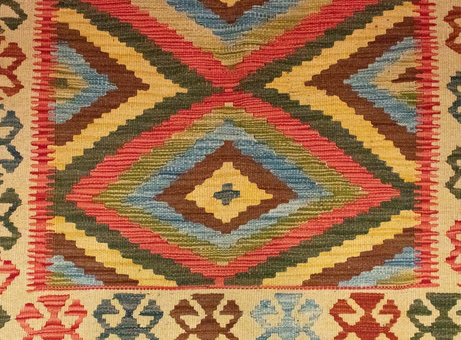 Tappeto Kelim - Orientale - 207 x 139 cm - multicolore