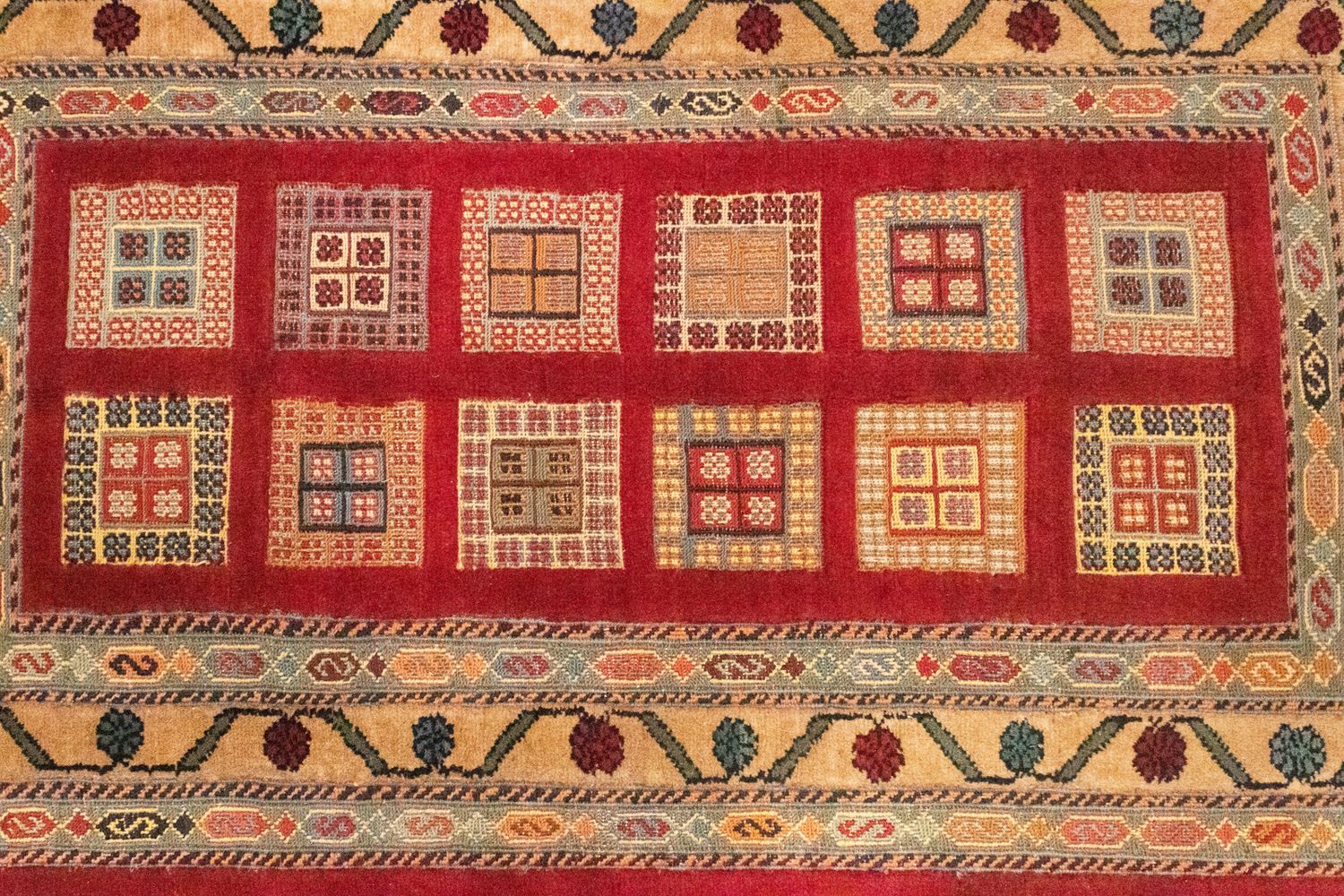 Tappeto Persero - Nomade - 114 x 81 cm - rosso