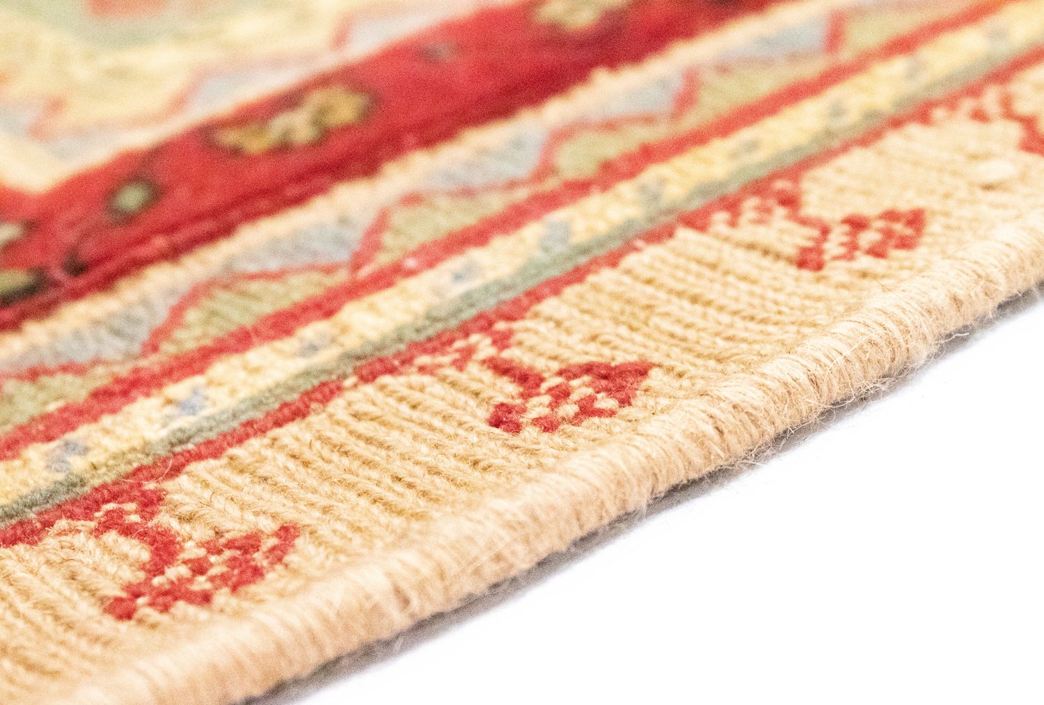 Tappeto Persero - Nomade quadrato  - 102 x 96 cm - rosso