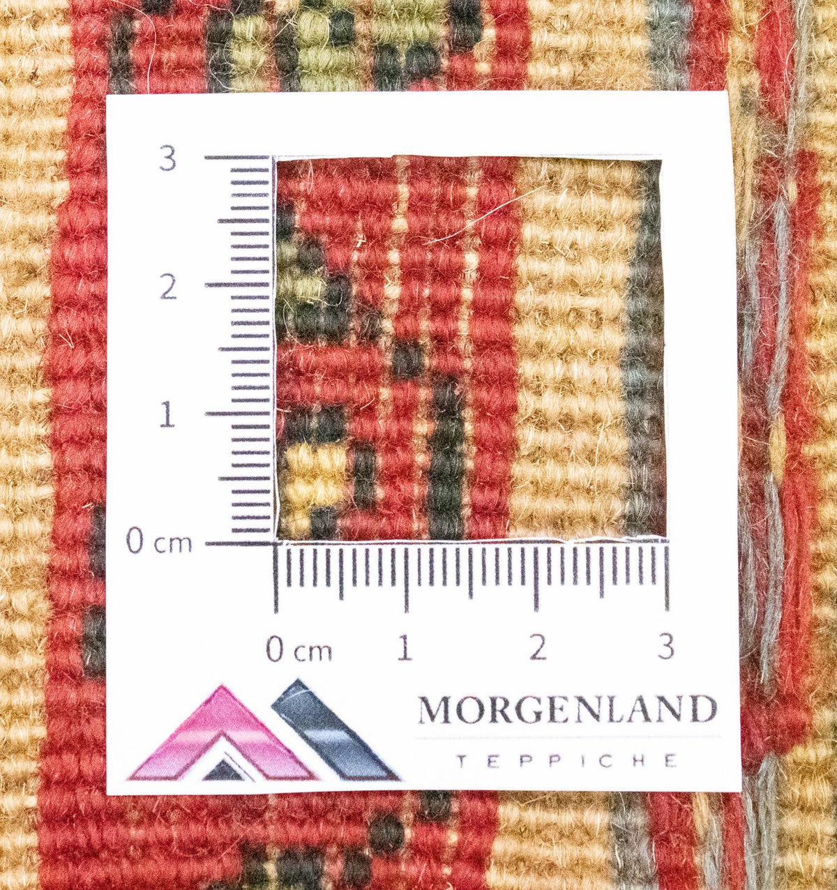 Tappeto Persero - Nomade quadrato  - 102 x 96 cm - rosso