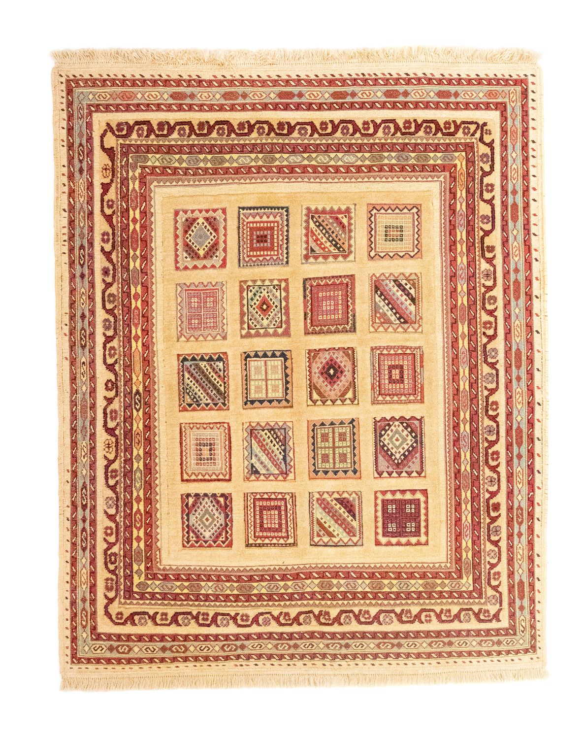 Tappeto Persero - Nomade - 149 x 121 cm - rosso