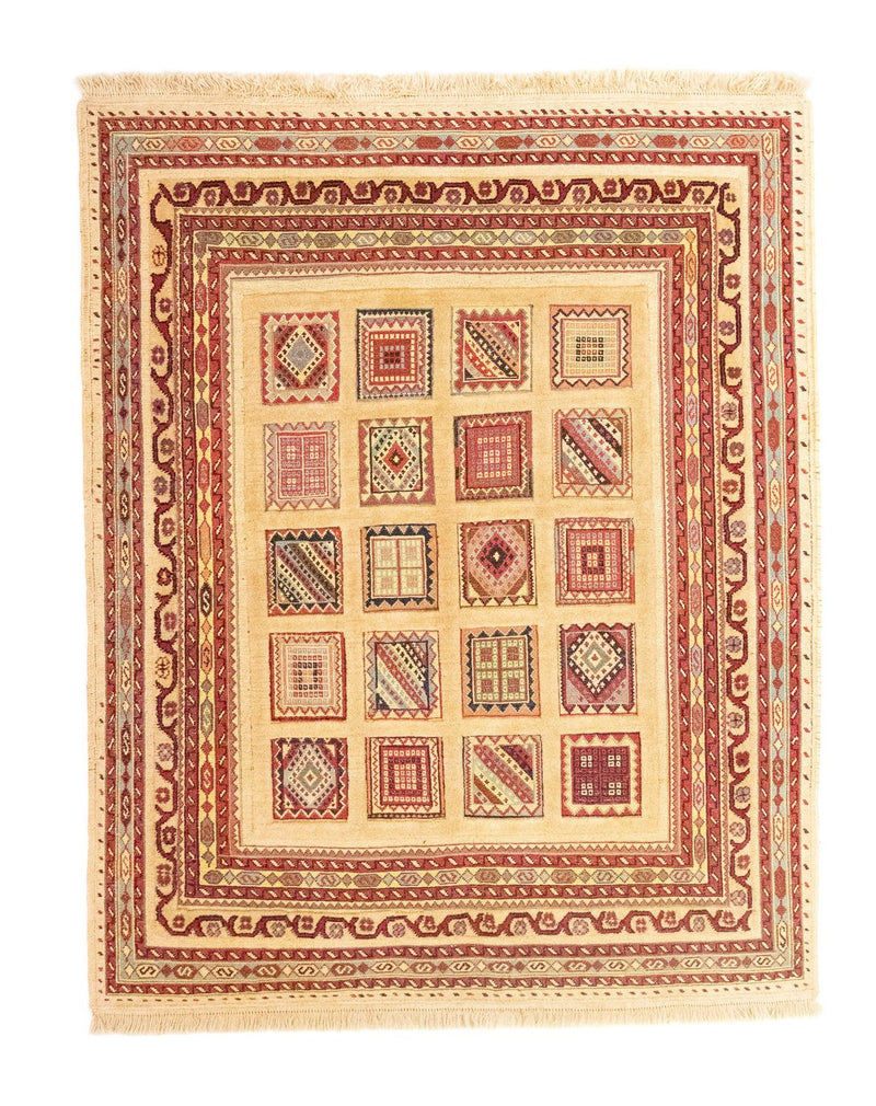 Tappeto Persero - Nomade - 149 x 121 cm - rosso